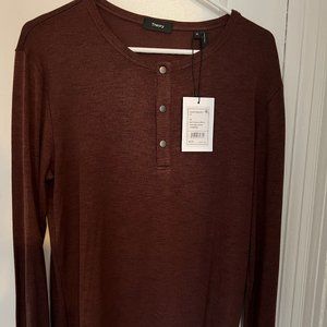 Men's Theory Henley (M) | NWT